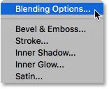 photoshop choose blending options min