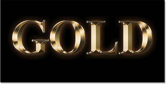 photoshop gold text effect layer styles min