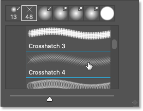 select crosshatch 4 brush photoshopcc min