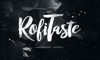انگلیسی RofiTaste Typeface min