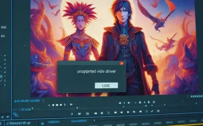 خطای Unsupported Video Driver در پریمیر